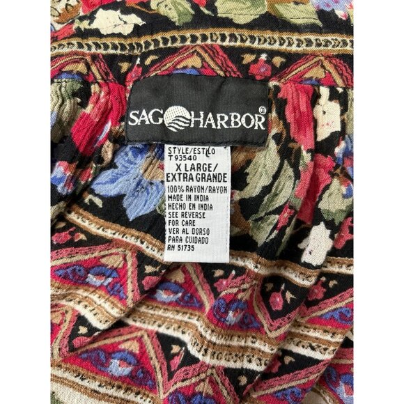 Sag Harbor Vintage Women’s Boho Hippie Maxi Skirt, size XL - Picture 7 of 9